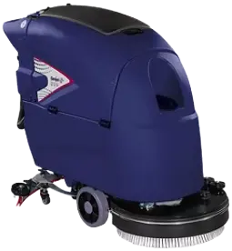 Walk-behind scrubber dryer