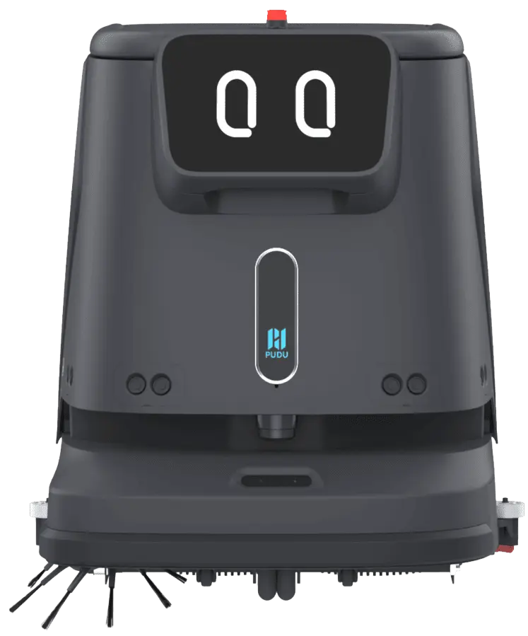 PUDU CC1 Autonomous Scrubber Dryer front