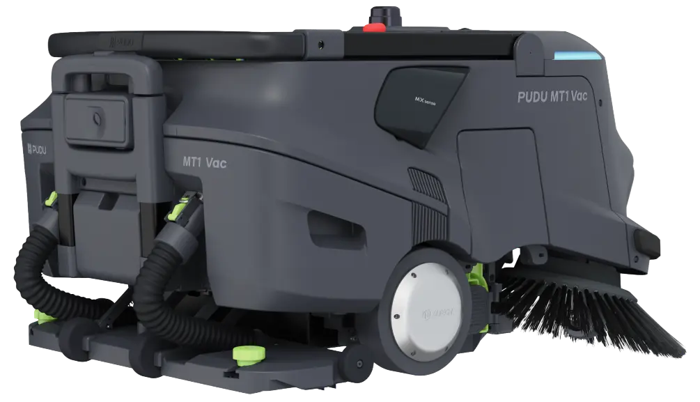 PUDU MT1 Vac commercial robot vacuum rear view