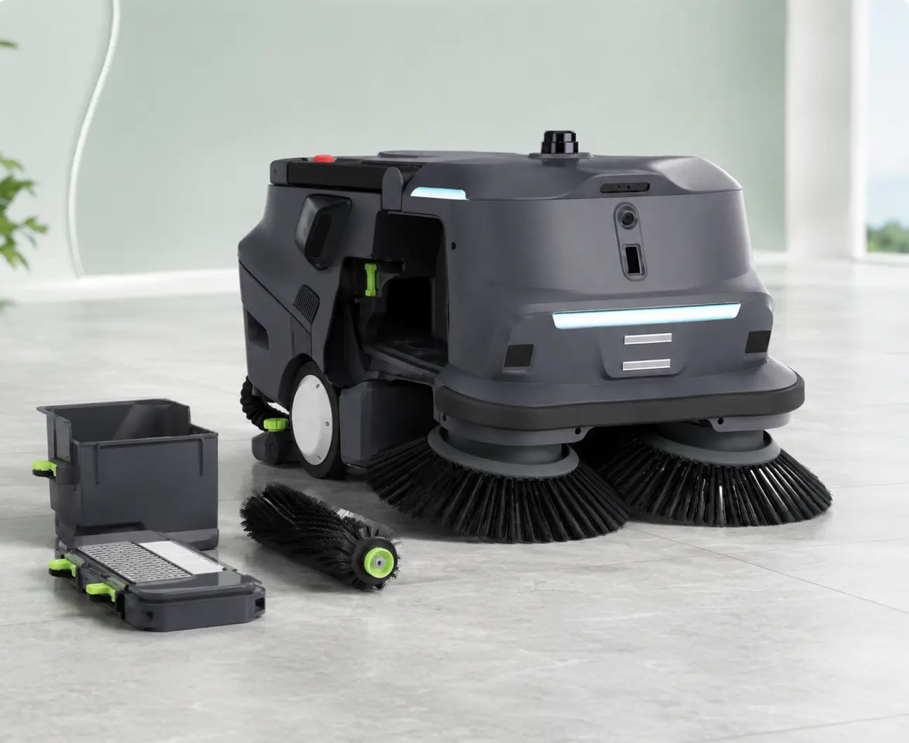 PUDU MT1 Vac modular maintenance components
