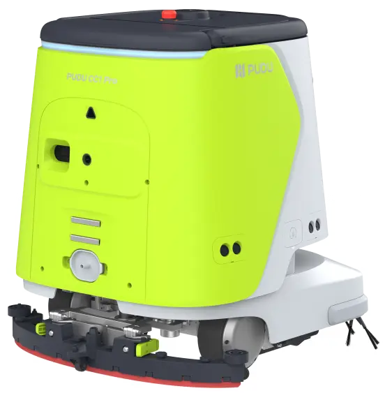 PUDU CC1 Pro Autonomous Cleaning Robot rear view
