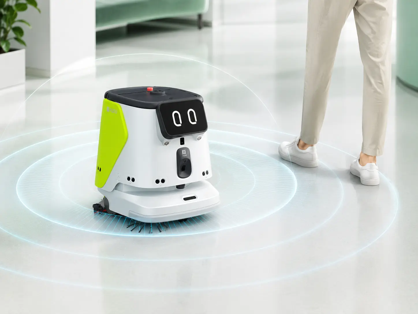 PUDU CC1 Pro Omni-Sense Safety