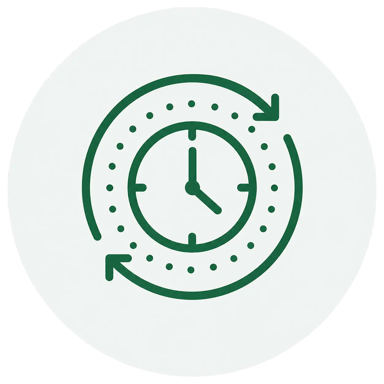 24/7 continuous operation icon
