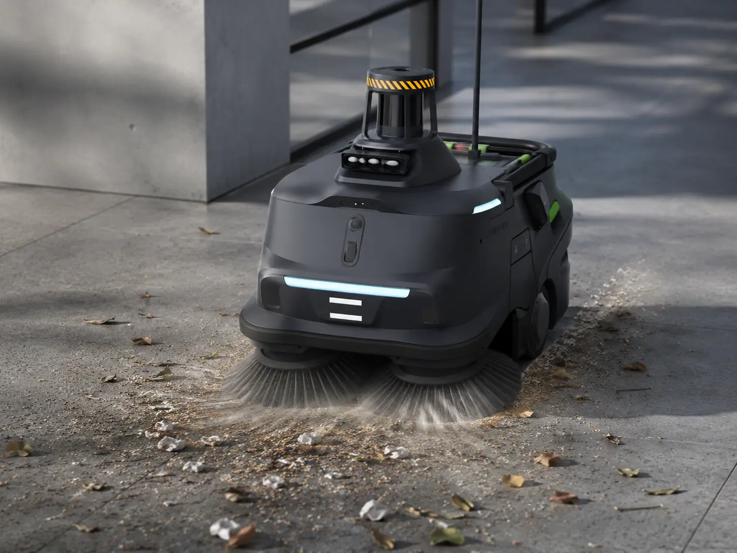 PUDU MT1 Max dust and debris collection