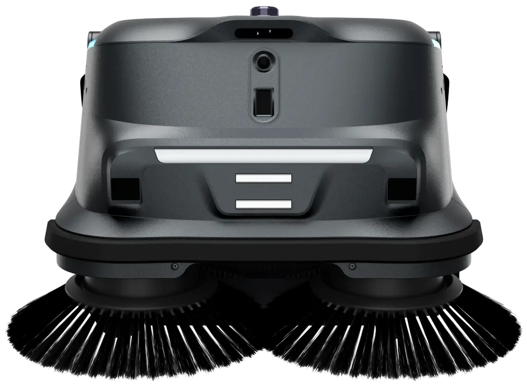 PUDU MT1 AI Powered Robotic Sweeper back view