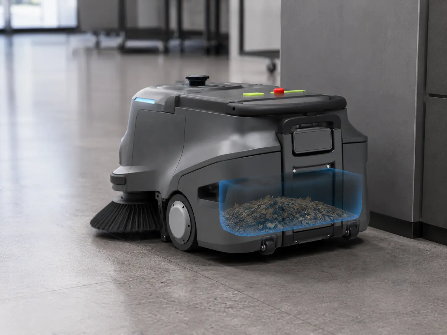 PUDU MT1 35 litre trashbin capacity