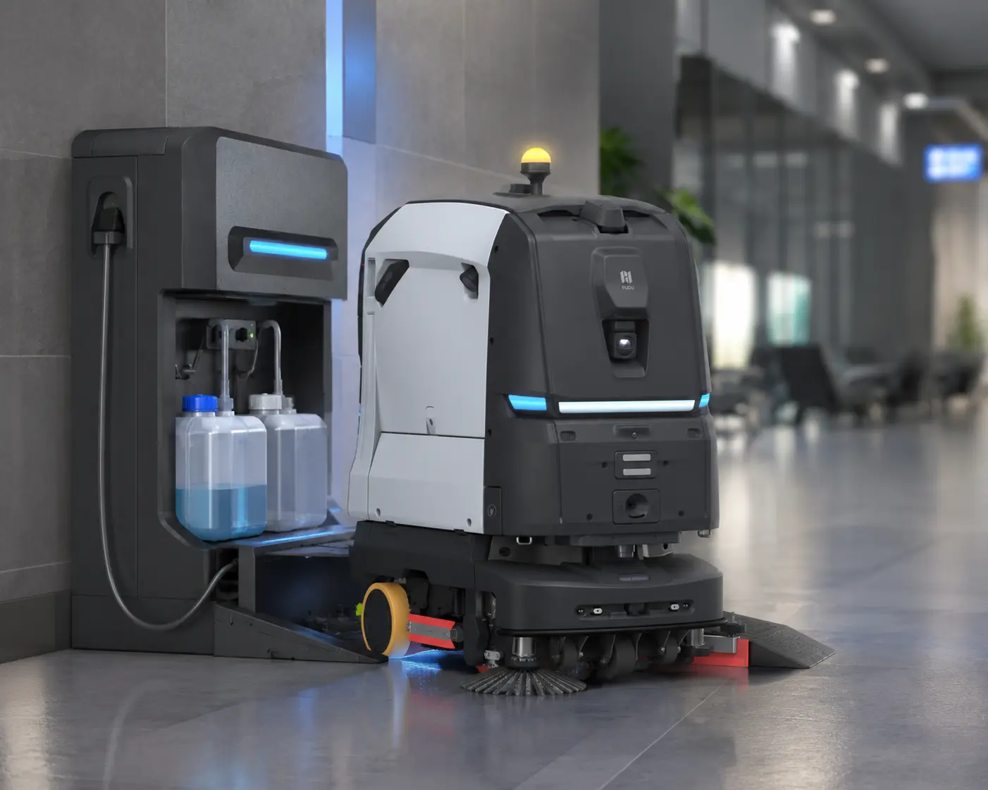 PUDU BG1 24/7 continuous operation
