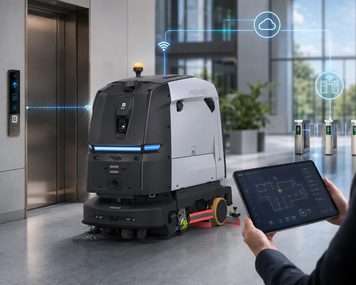 PUDU BG1 IoT integration