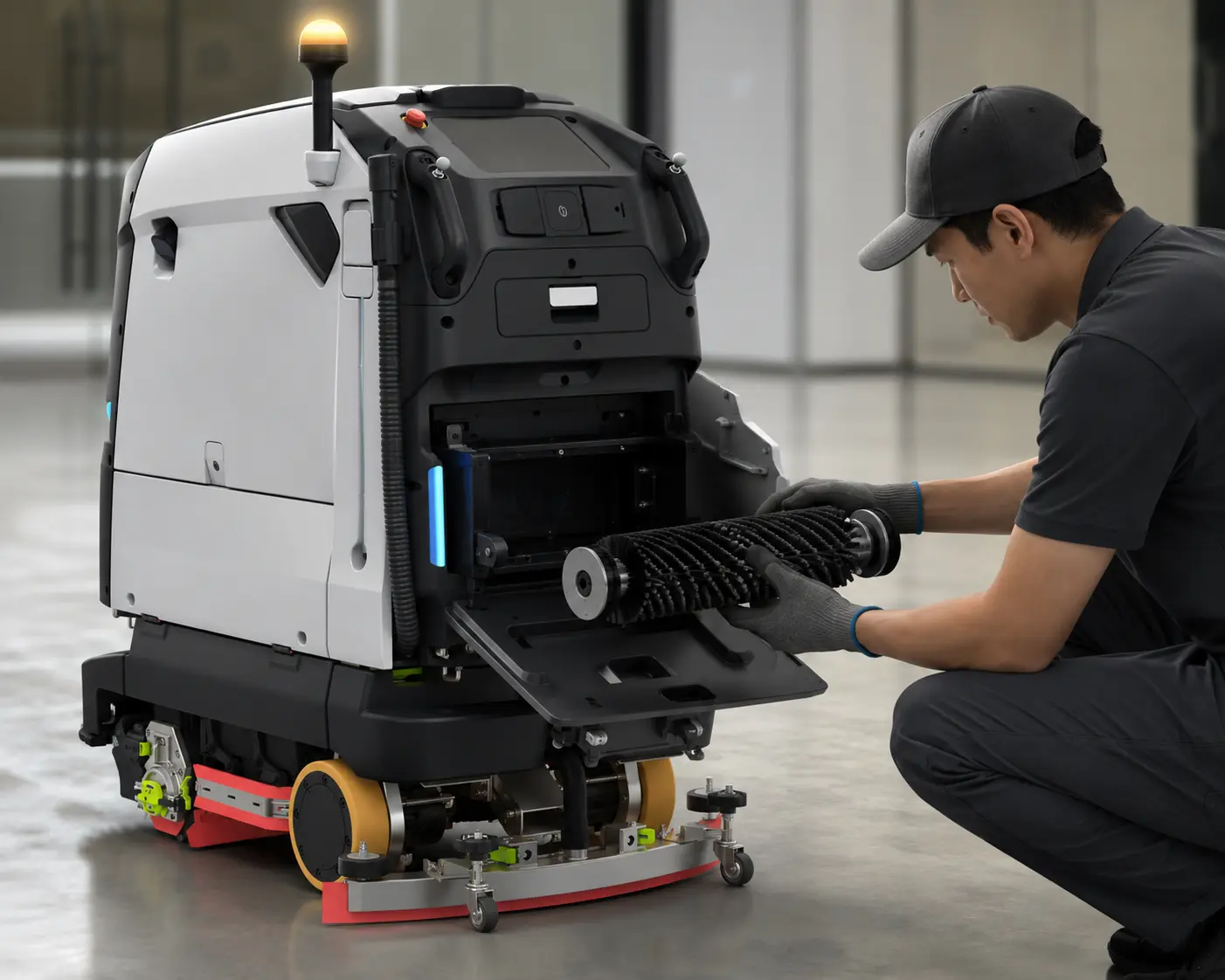 PUDU BG1 instant maintenance