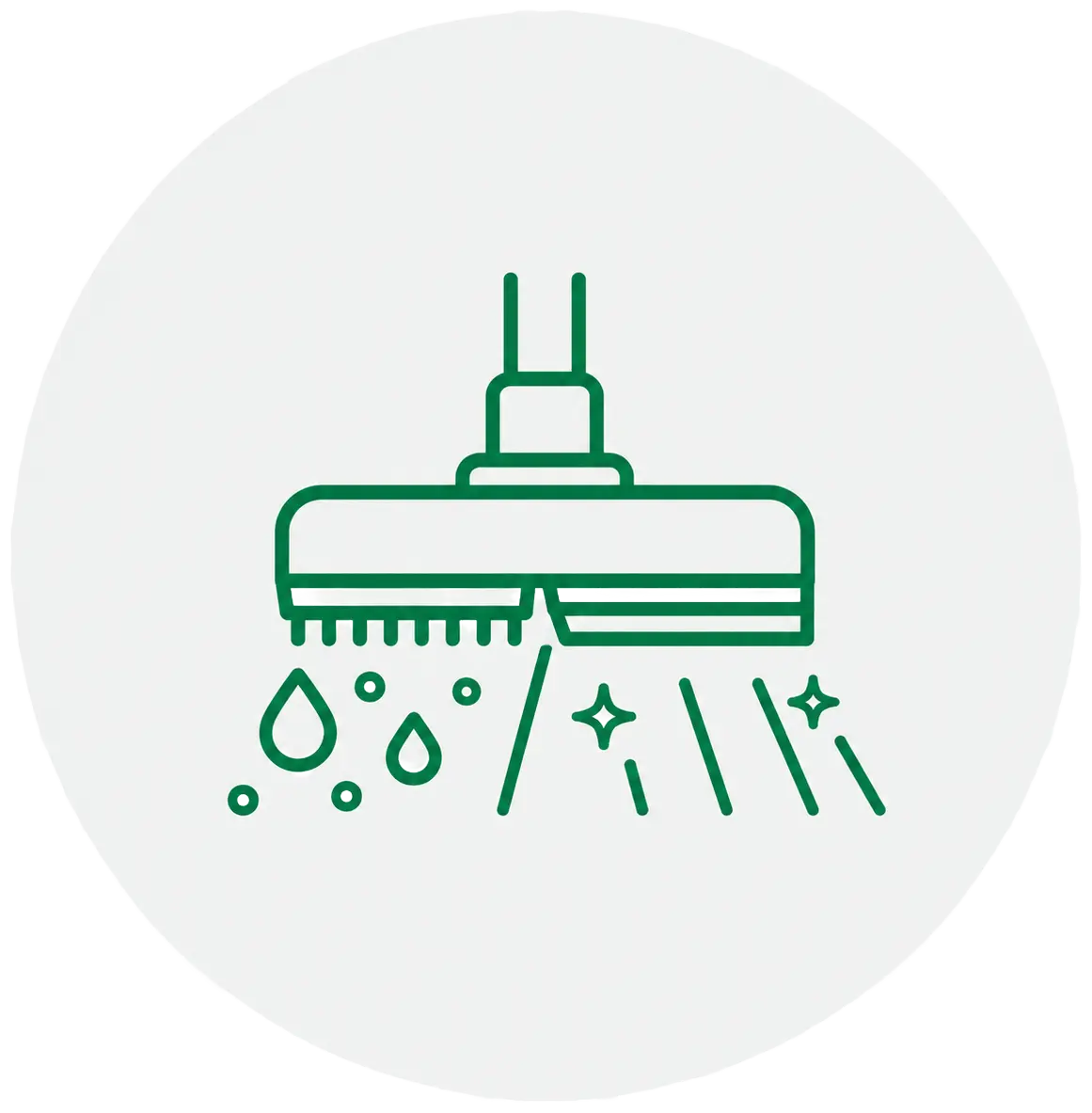 one-pass cleaning icon
