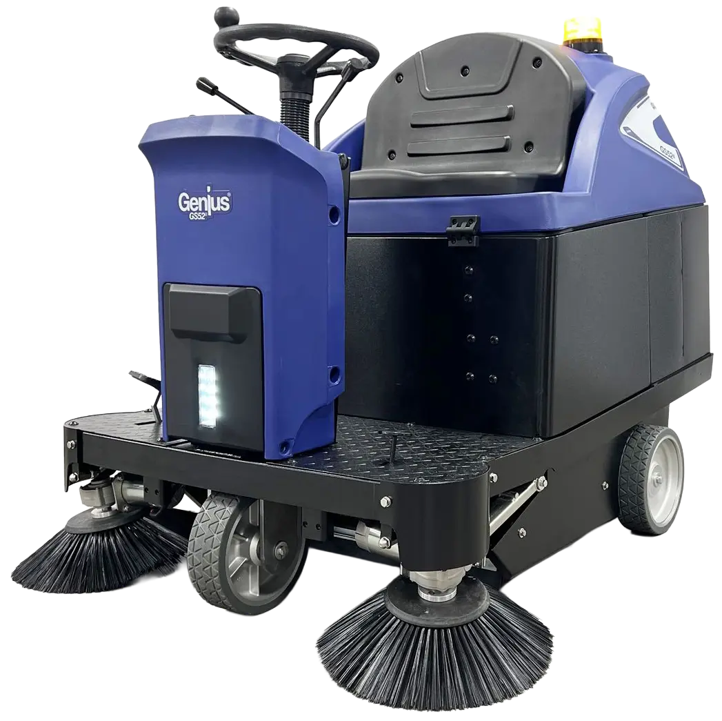 Genius GS52B ride-on sweeper