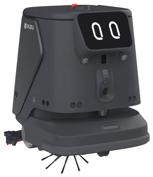 PUDU CC1 Pro Autonomous Cleaning Robot front view