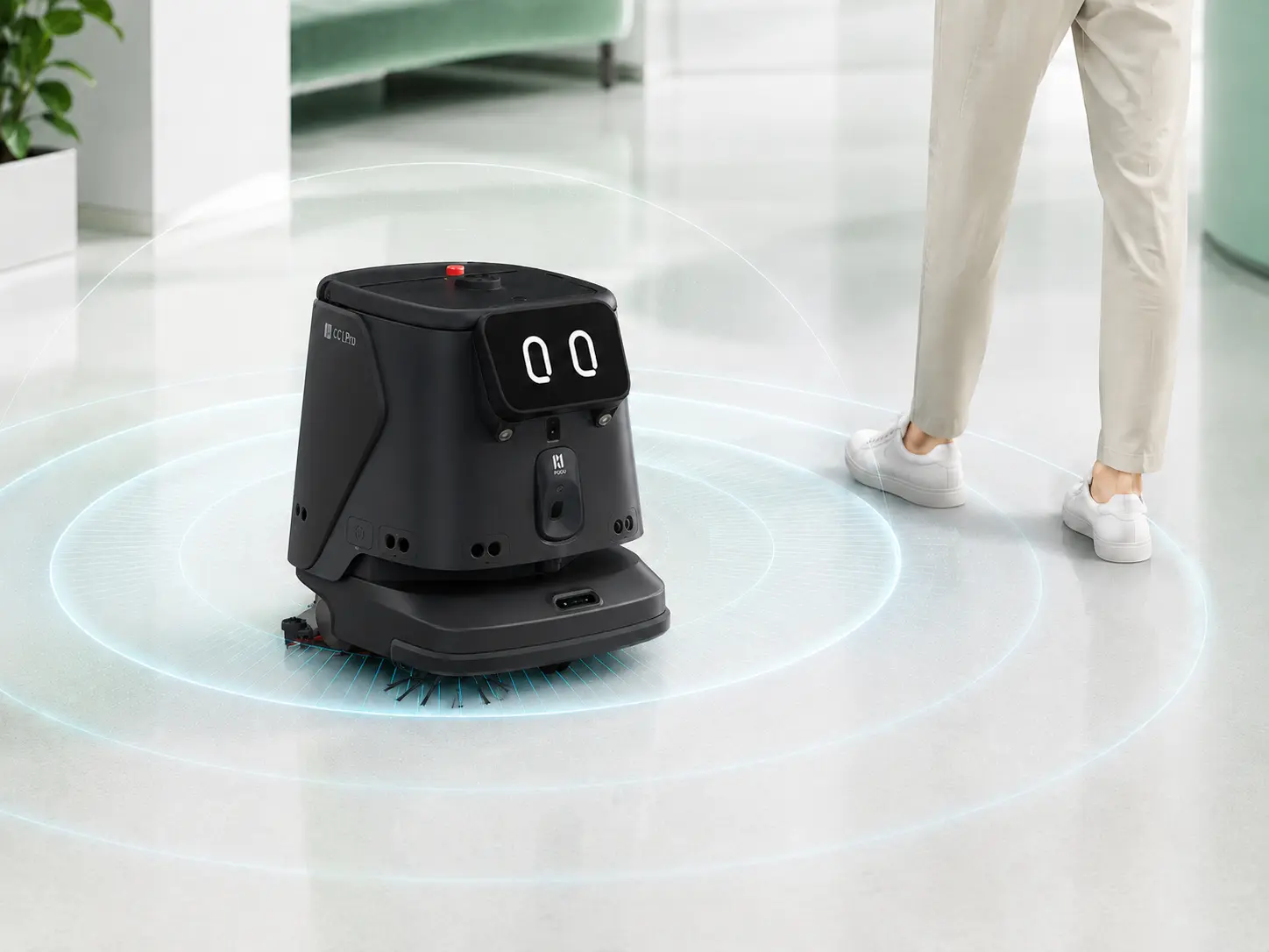 PUDU CC1 Pro Omni-Sense Safety