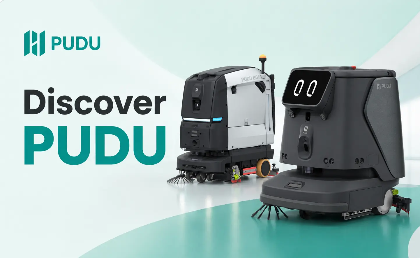 Discover PUDU commercial cleaning robots