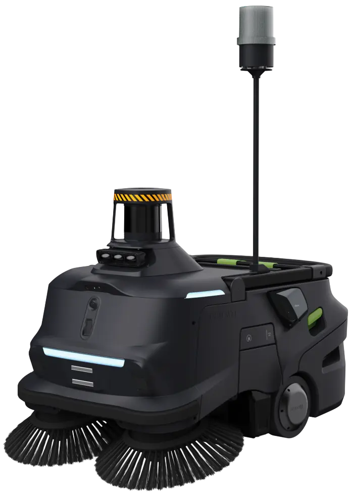 PUDU MT1 Max 3D perception robotic sweeper