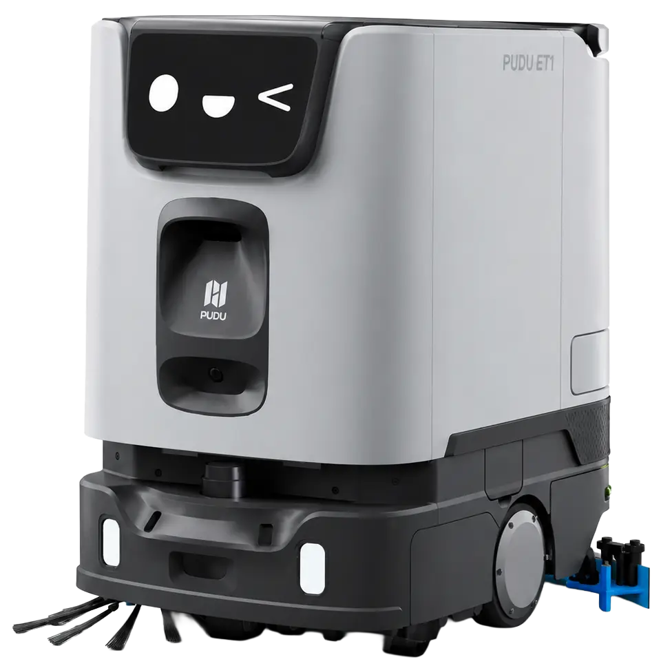 PUDU ET1 autonomous floor cleaning robot side