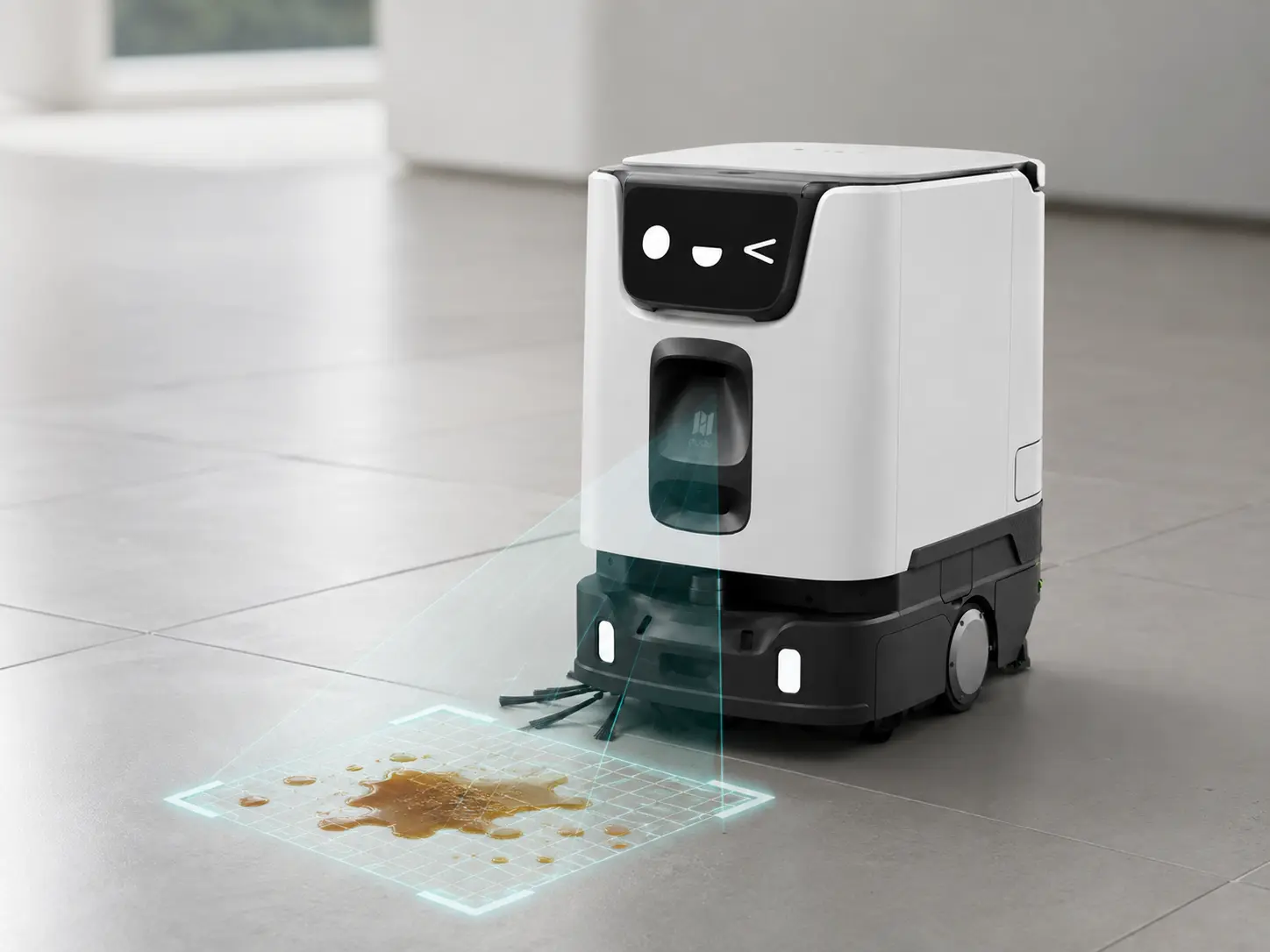 PUDU ET1 AI Magic Cleaning technology