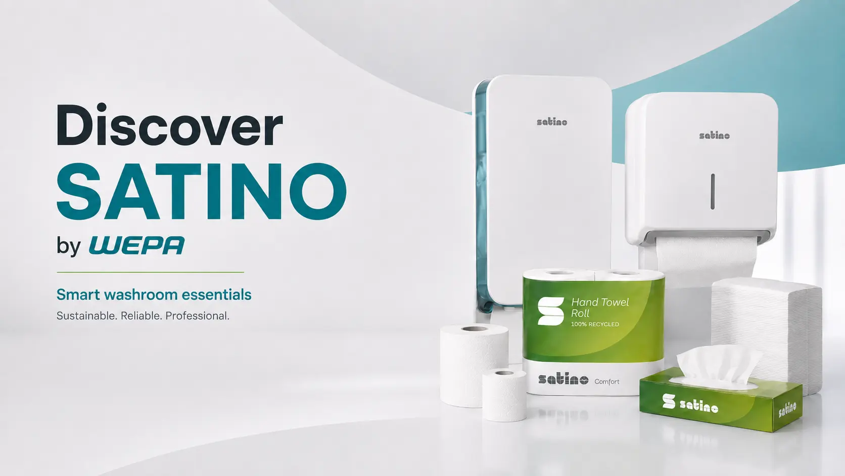 Discover Satino by Wepa, smart washroom essentials
