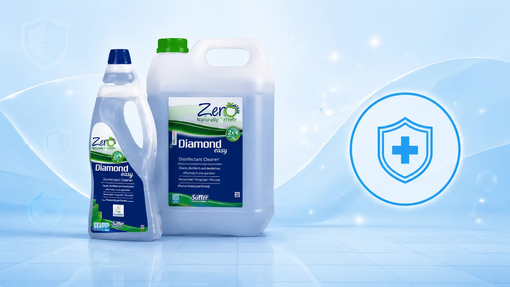 Surface disinfectants and sanitisers for commercial sites