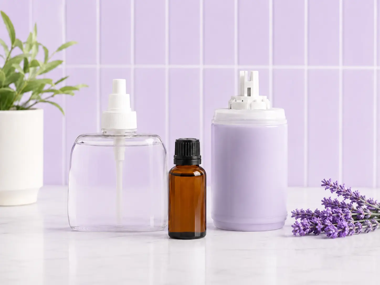 Sensamist scent diffuser for commercial washrooms