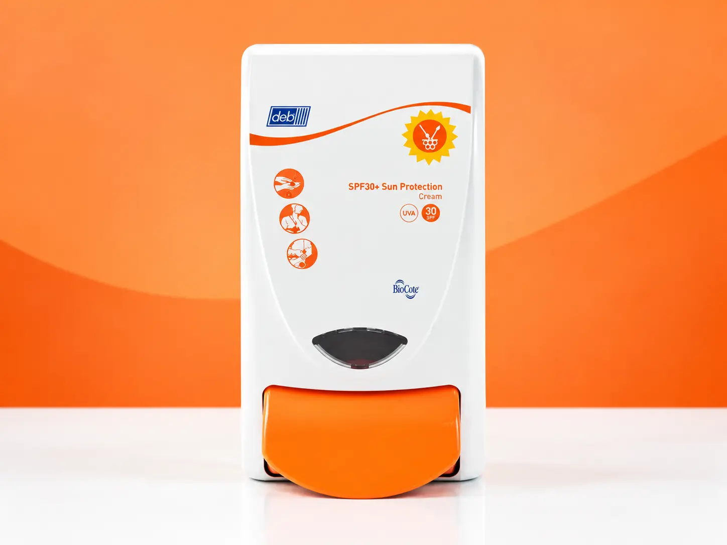 Workplace sun cream and UV protection products