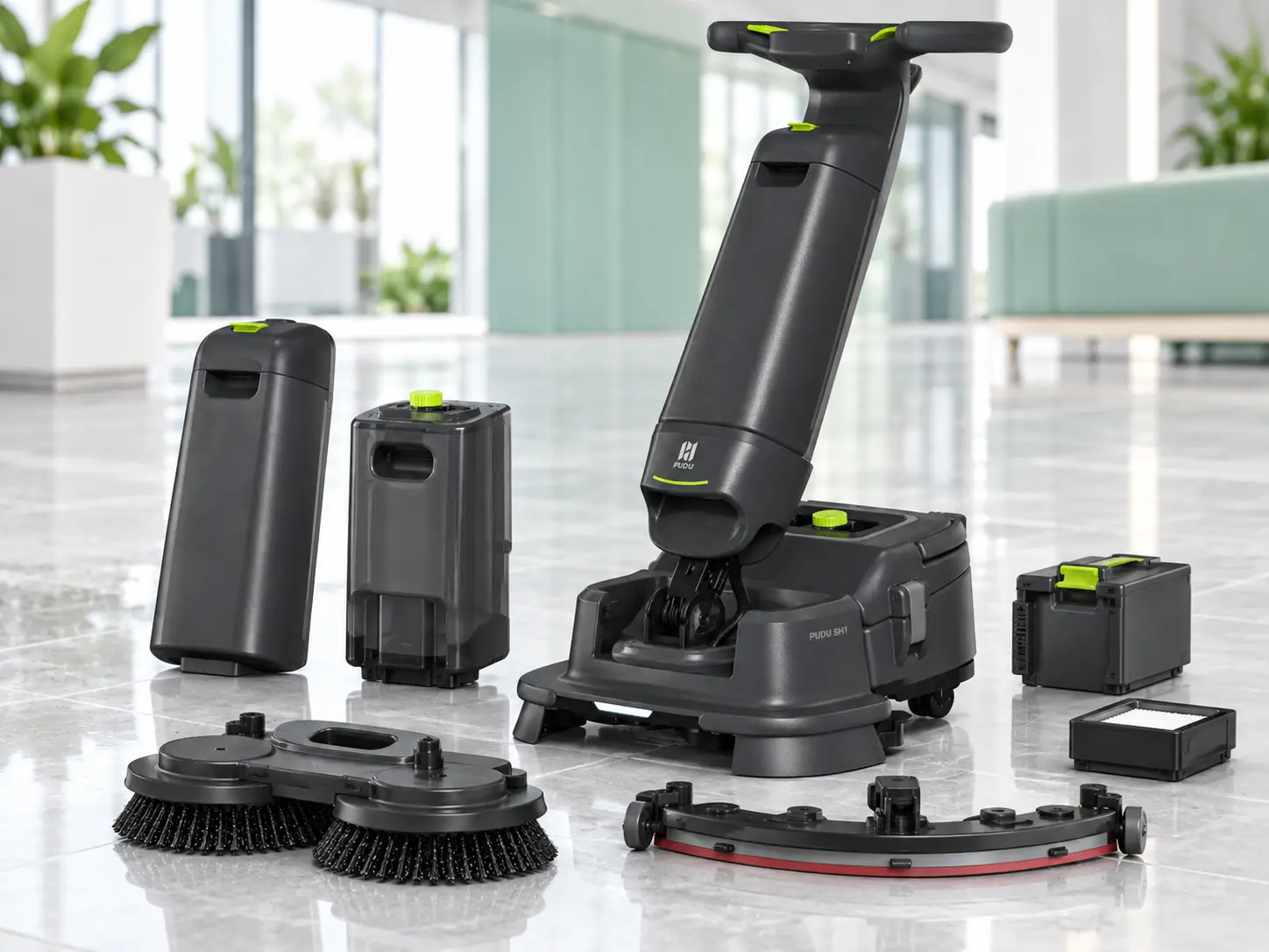 PUDU SH1 modular components for easier maintenance
