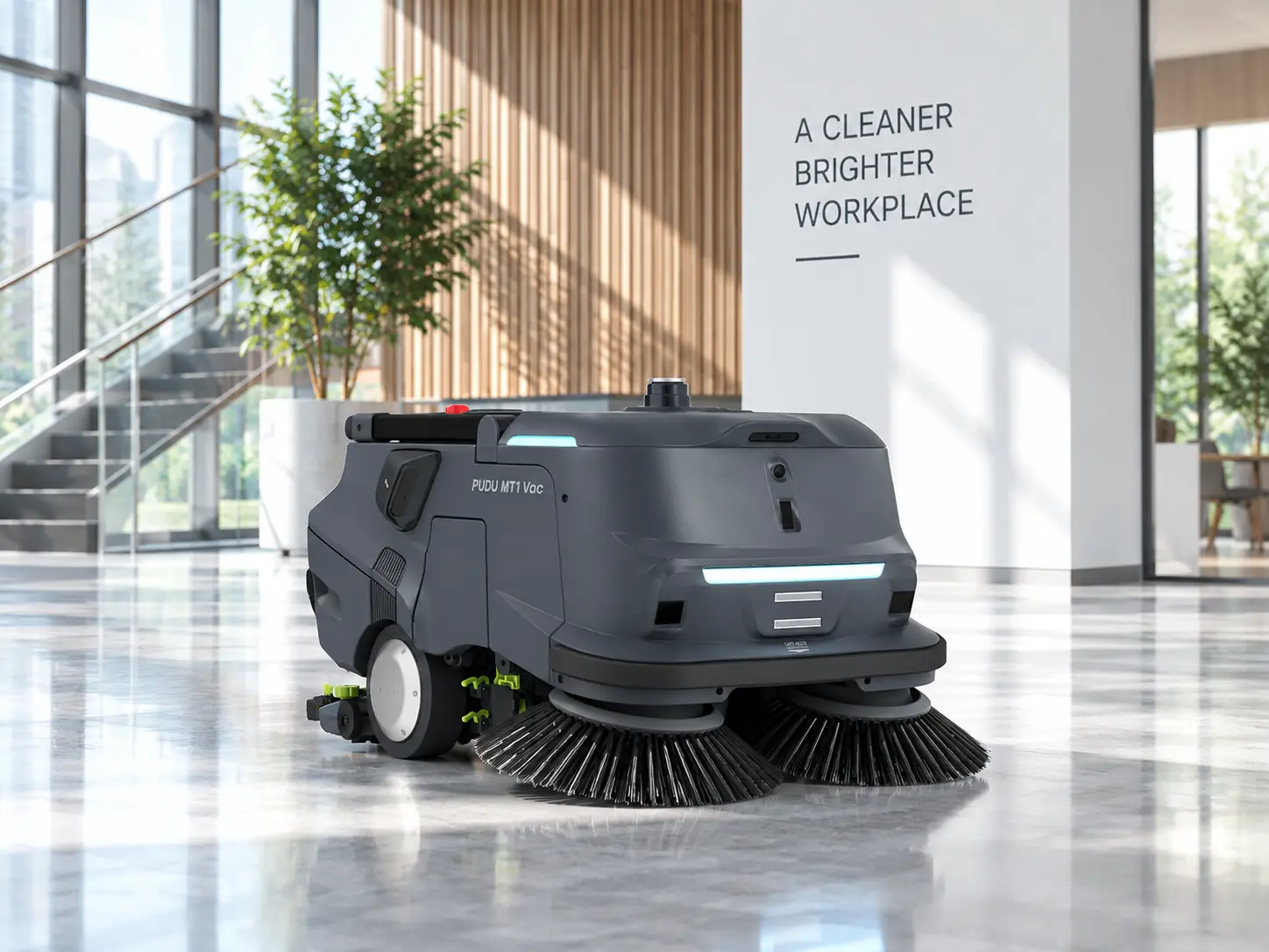 PUDU autonomous commercial cleaning robot