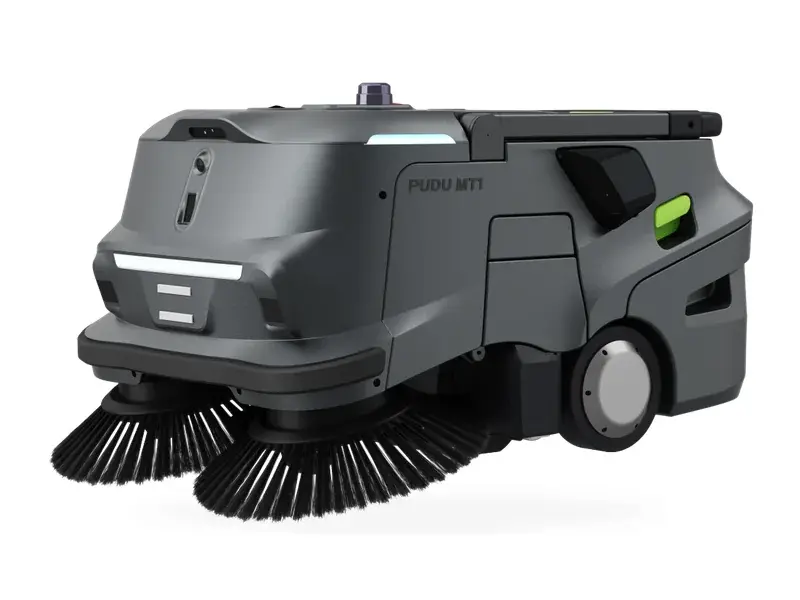 Commercial floor sweeper