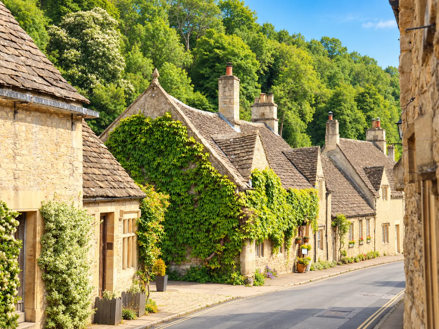 The Gloucestershire countryside