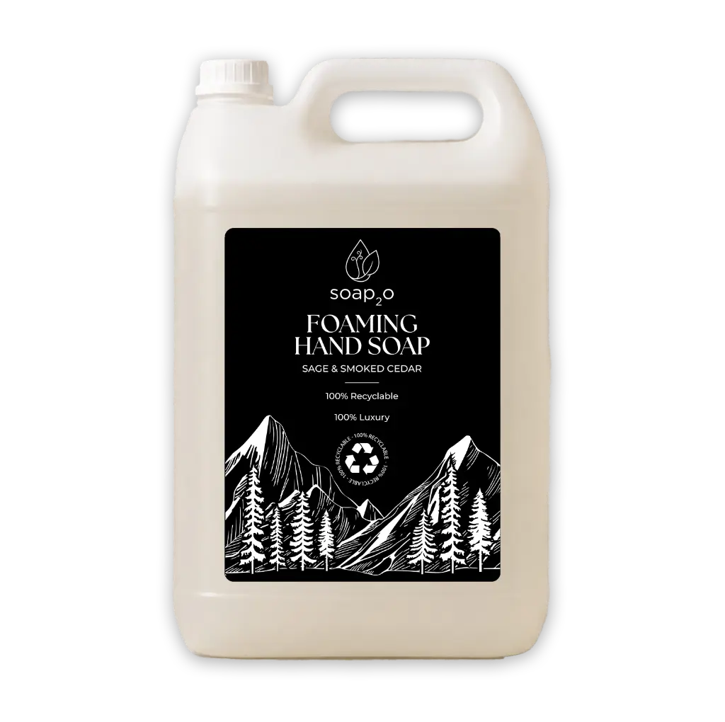 Soap2O Foam Hand Soap Sage & Smoked Cedar - 5L
