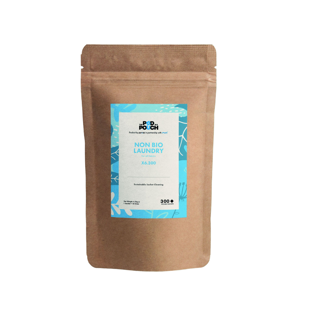 Pod in a Pouch Non Bio Laundry Sachets - Box of 300