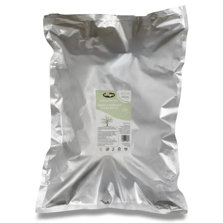 Hand and Surface Bio Wipes Tub Refill (Pack of 500)