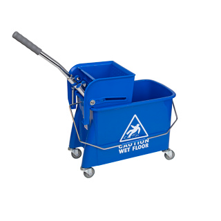Microspeedy Bucket & Wringer Blue - 20 Litre