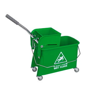 Microspeedy Bucket & Wringer Green - 20 Litre