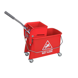 Microspeedy Bucket & Wringer Red - 20 Litre
