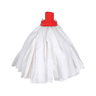 Big White Exel Socket Mop Standard Red (120g)