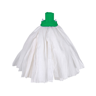 Big White Exel Socket Mop Large Green (150g)