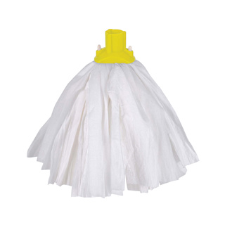 Big White Exel Socket Mop Large Yellow (150g)