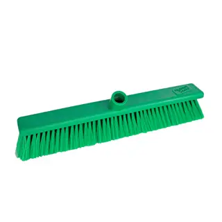 Washable Broom Stiff 45cm Green