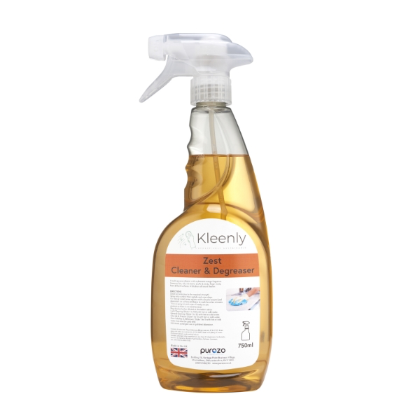 Kleenly Zest Cleaner and Degreaser 1 x 5 Litre