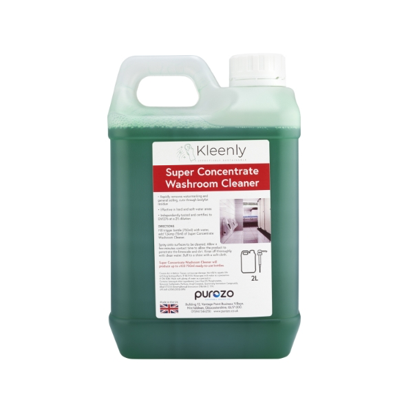 Kleenly Super Concentrate Washroom Cleaner - 2 Litre