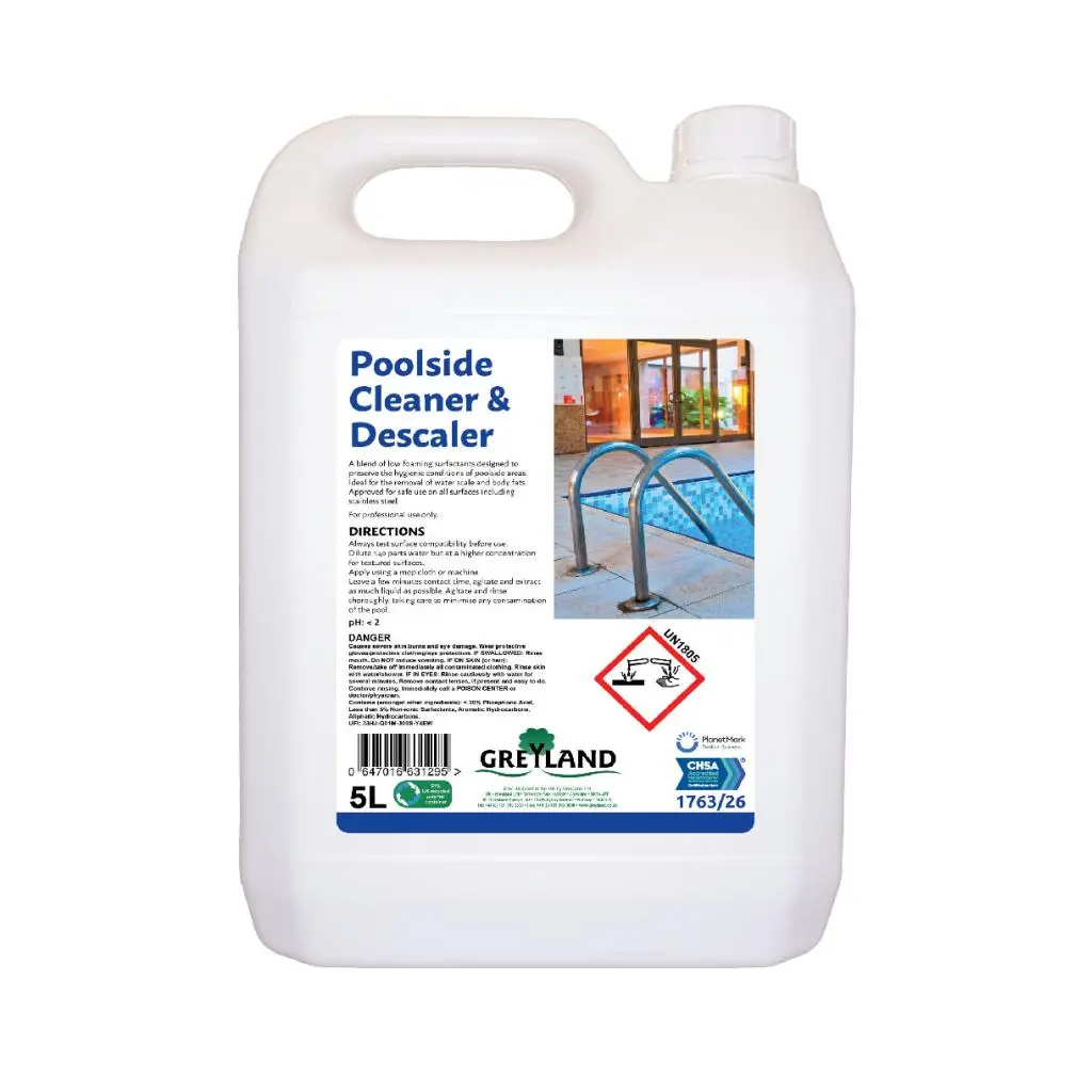 Poolside Cleaner and Descaler - 5 Litre