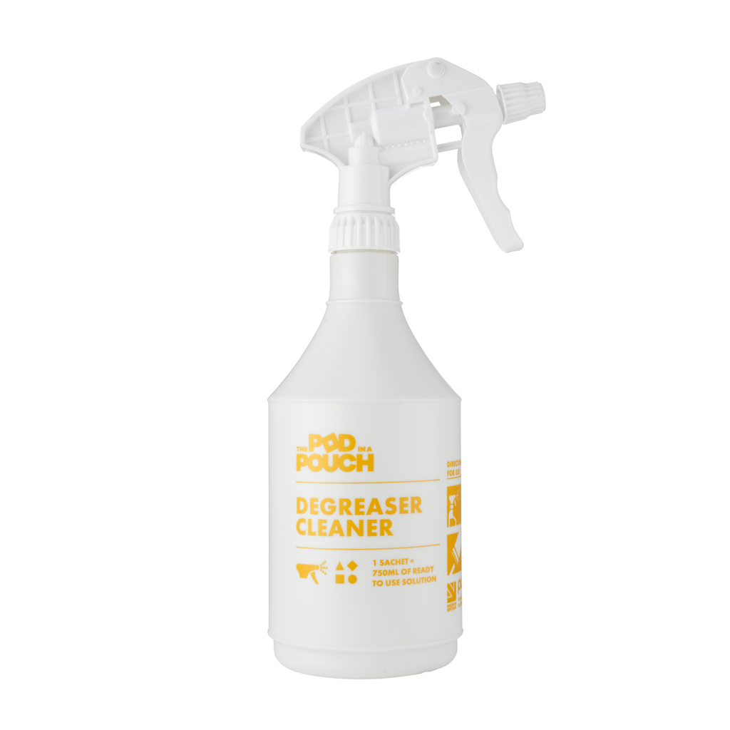 Pod in a Pouch Recycled Degreaser Bottle 