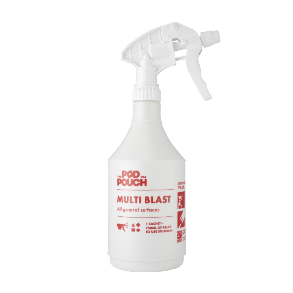 Pod in a Pouch Recycled Multi Blast Bottle