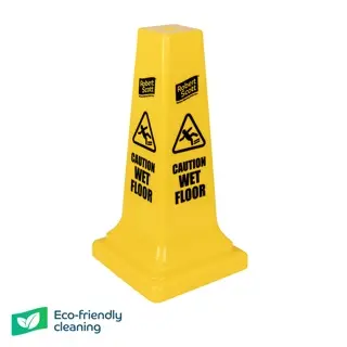 Yellow Eco workplace safety cone