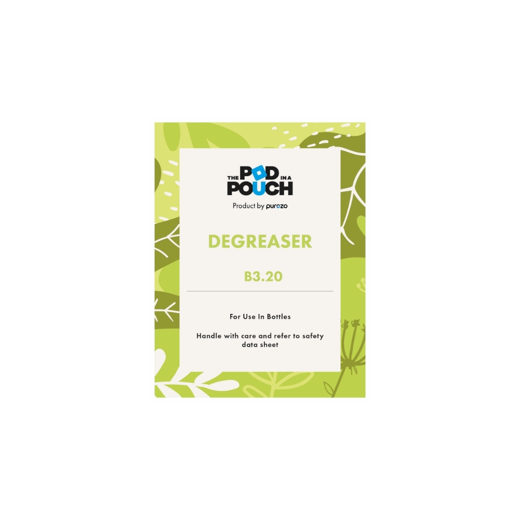 Pod in a Pouch Degreaser Label (for tubs)