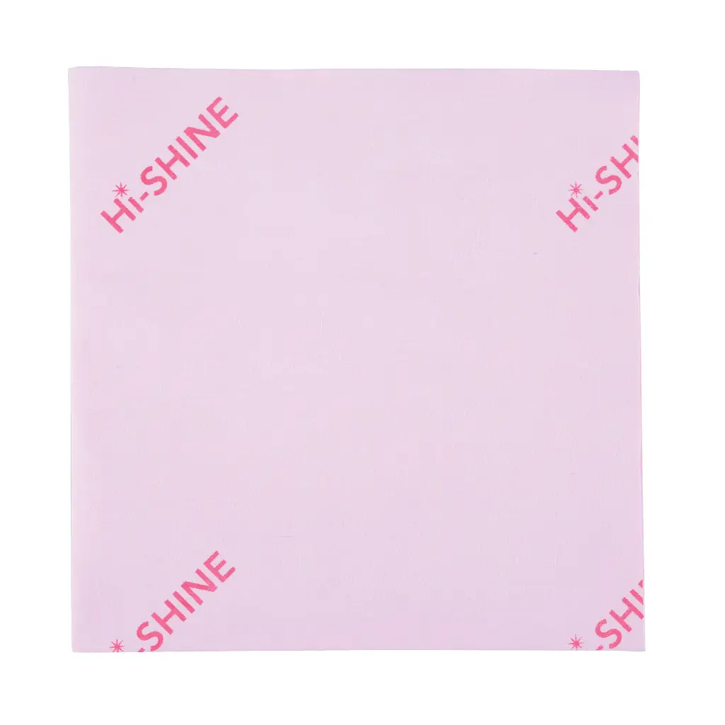 Hi-shine Microfibre Cloth Red - Pack of 10