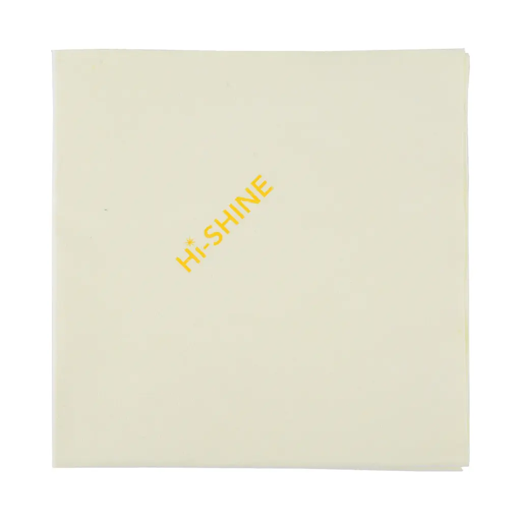 Hi-shine Microfibre Cloth Yellow - Pack of 10