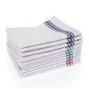 Tea Towel White Cotton (Pack of 10)