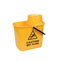 15L Recycled Professional Bucket & Wringer Yellow